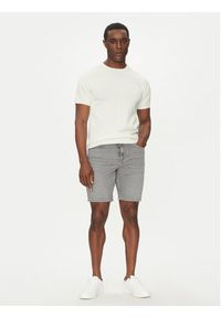 TOMMY HILFIGER - Tommy Hilfiger Szorty jeansowe Brooklyn MW0MW39222 Szary Slim Fit. Kolor: szary. Materiał: bawełna #2
