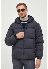 TOMMY HILFIGER - Tommy Hilfiger kurtka puchowa męska kolor granatowy zimowa. Kolor: niebieski. Materiał: puch. Sezon: zima #1