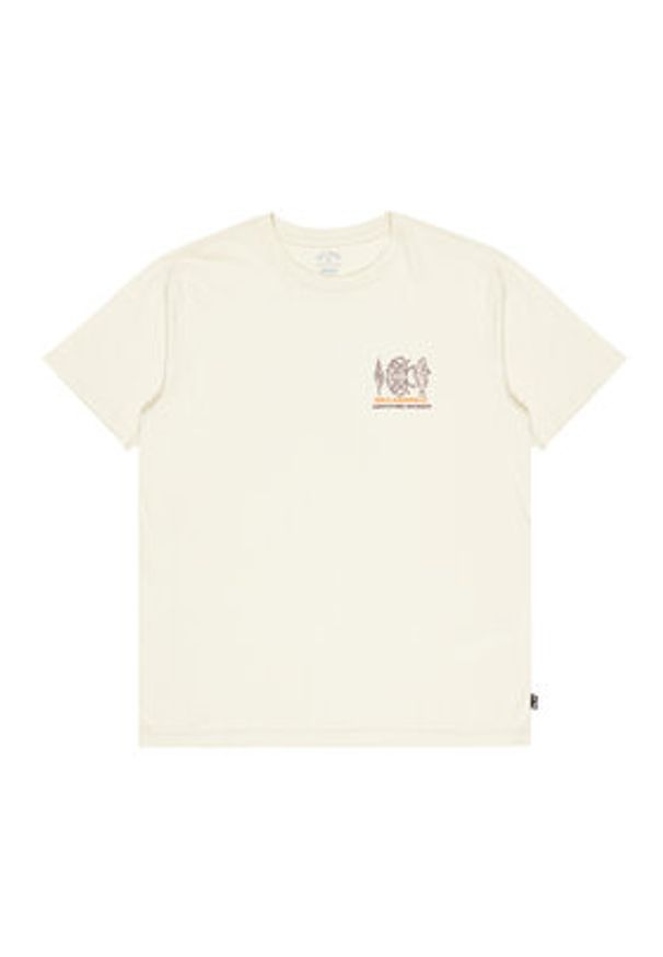 Billabong T-Shirt Fauna EBYZT00385 Beżowy Regular Fit. Kolor: beżowy. Materiał: bawełna