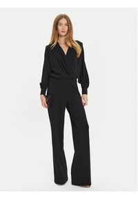 Joseph Ribkoff Spodnie materiałowe 233787 Czarny Wide Leg. Kolor: czarny. Materiał: syntetyk
