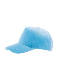 SOL'S - Buzz 5 Panel Baseball Cap. Kolor: niebieski