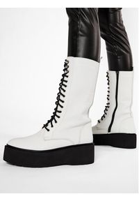 QUAZI Kozaki QZ-58-05-000836 Biały. Kolor: biały. Materiał: skóra #2