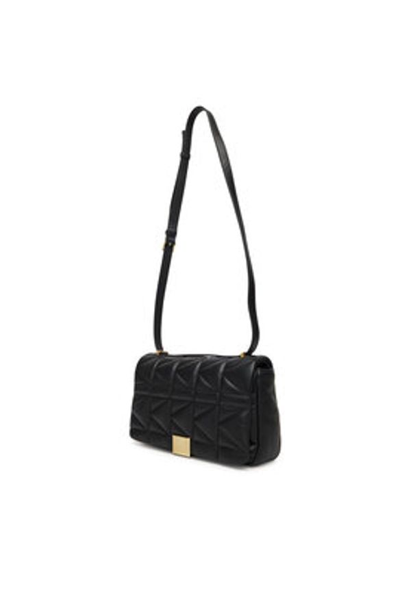 Karl Lagerfeld - KARL LAGERFELD Torebka A3W30334 Czarny. Kolor: czarny. Materiał: skórzane