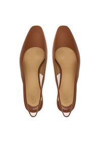 Lauren Ralph Lauren - LAUREN RALPH LAUREN Czółenka 802P00096002 Brązowy. Kolor: brązowy. Materiał: skóra #3