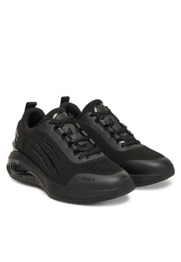 Plein Sport Sneakersy FAES USC0779 STE003N Czarny. Kolor: czarny. Materiał: materiał