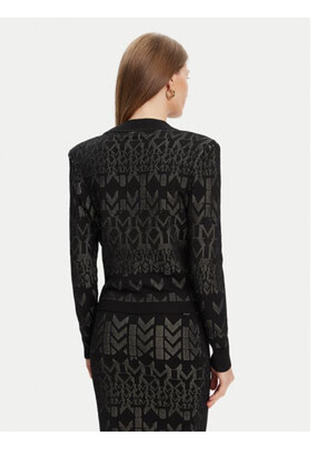 Marciano Guess Kardigan 5YGR06 5877Z Czarny Regular Fit. Kolor: czarny. Materiał: wiskoza