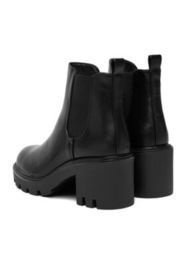 DeeZee Botki 240129-2 Czarny. Kolor: czarny. Materiał: syntetyk, materiał