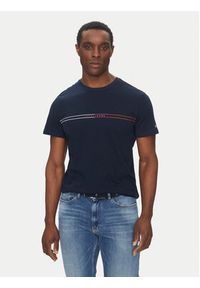Tommy Jeans Komplet 2 t-shirtów Entry Graphic DM0DM21902 Kolorowy Slim Fit. Materiał: bawełna. Wzór: kolorowy #7