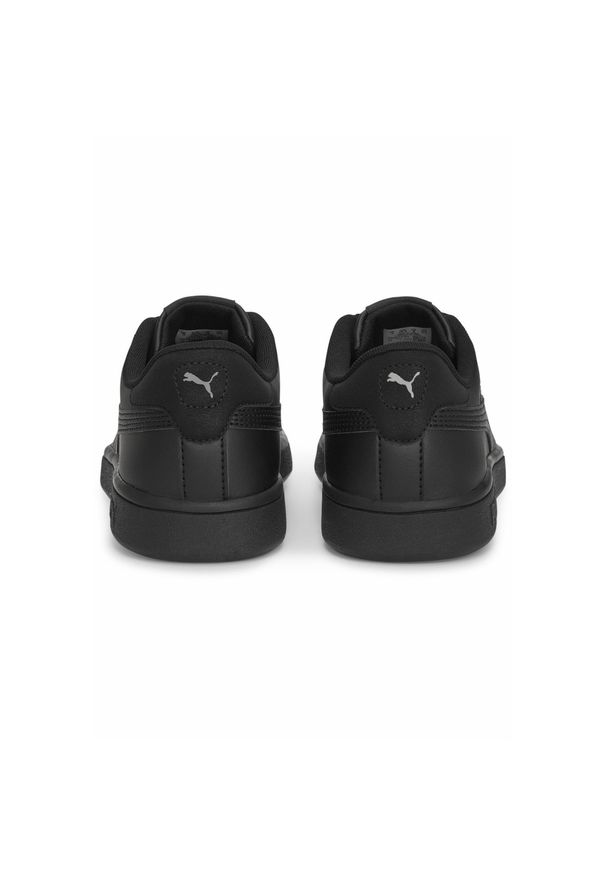 Puma - Młodzieżowe skórzane sneakersy Smash 3.0 PUMA. Zapięcie: sznurówki. Kolor: wielokolorowy, czarny, szary. Materiał: skóra. Szerokość cholewki: normalna. Sport: turystyka piesza