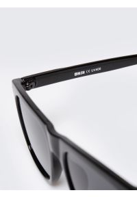 Big-Star - Okulary przeciwsłoneczne unisex czarne Dioni 906. Kolor: czarny. Materiał: jeans #6