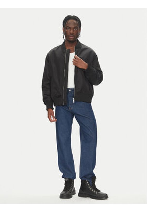 Hugo - HUGO Kurtka bomber Biero 2531 50548696 Czarny Regular Fit. Kolor: czarny. Materiał: syntetyk