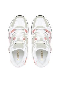Guess Sneakersy FLJCAR ELE12 Różowy. Kolor: różowy. Materiał: skóra