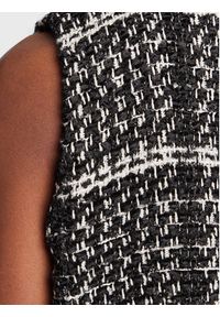 Sisley Sweter 5SYLLH00G Czarny Regular Fit. Kolor: czarny. Materiał: syntetyk #5