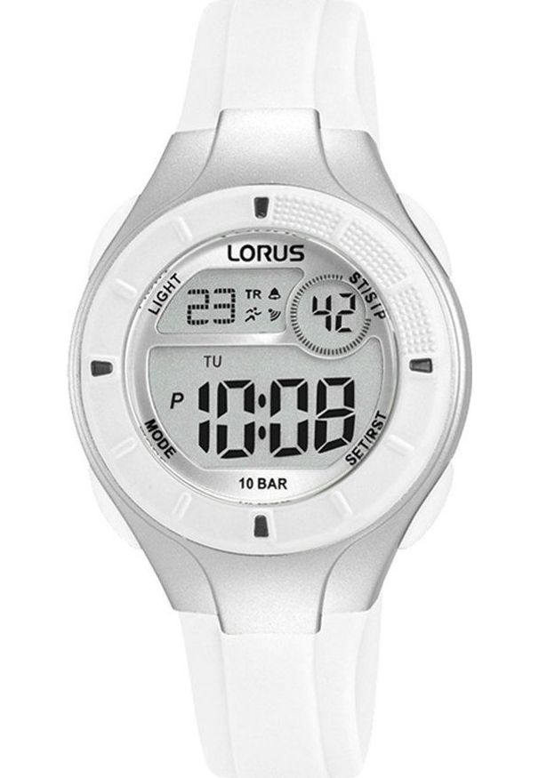 Lorus Zegarek dla dzieci Lorus R2349PX9 biały pasek. Kolor: biały