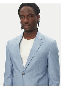 Lindbergh Garnitur 30-606034 Błękitny Slim Fit. Kolor: niebieski. Materiał: syntetyk #8