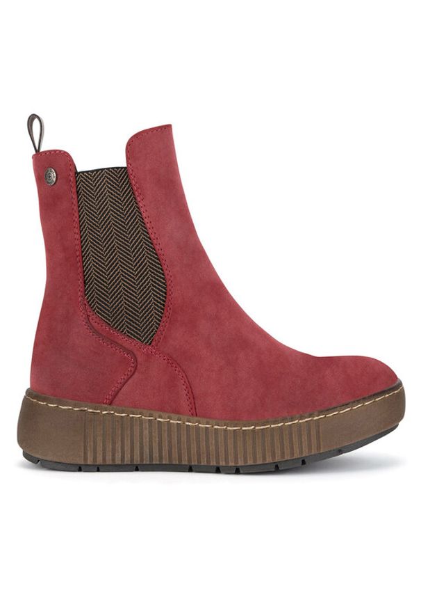 Go Soft Botki WS5586-07 Czerwony. Kolor: czerwony. Materiał: skóra