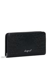 Desigual Portfel 26SAYP20 Czarny. Kolor: czarny. Materiał: skóra #3