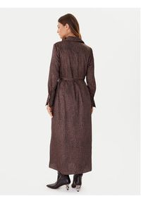 JOOP! Sukienka koszulowa 58 JW243D268 30049375 Beżowy Regular Fit. Kolor: beżowy. Materiał: syntetyk. Typ sukienki: koszulowe #4