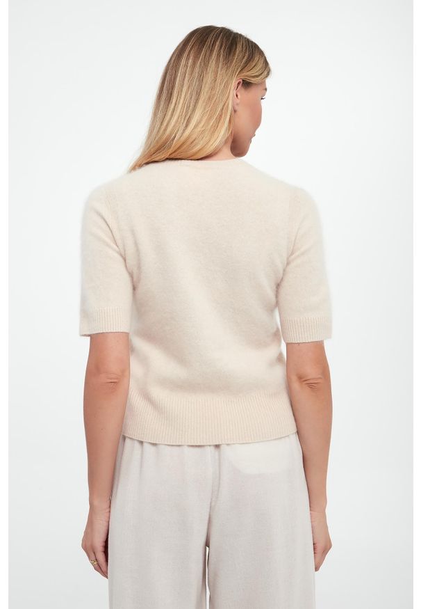 Marella - Sweter damski wełniany Jim MARELLA MONOCHROME. Materiał: wełna