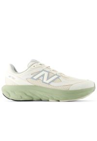 Buty unisex New Balance UTRNWA - beżowe. Okazja: na spacer, na co dzień. Kolor: beżowy. Materiał: materiał, syntetyk. Szerokość cholewki: normalna. Sport: turystyka piesza