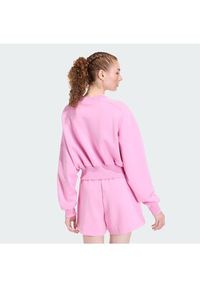Adidas - adidas Bluza Soft Lux KA7016 Różowy Loose Fit. Kolor: różowy. Materiał: syntetyk #3