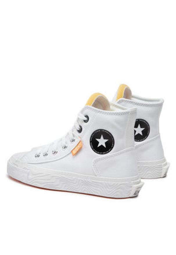 Converse Trampki Chuck Taylor Alt Star Hi A00423C Biały. Kolor: biały. Materiał: materiał
