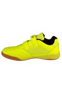 Buty piłkarskie dla dzieci Kappa Kickoff OC T. Zapięcie: rzepy. Kolor: wielokolorowy, żółty. Materiał: materiał, syntetyk. Szerokość cholewki: normalna. Sport: piłka nożna