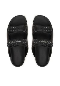 Karl Lagerfeld - KARL LAGERFELD Klapki KL81500S Czarny. Kolor: czarny. Materiał: skóra #5