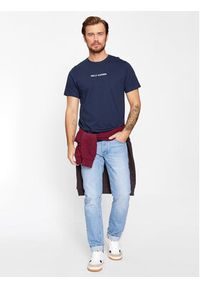 Helly Hansen T-Shirt Core Graphic 53936 Granatowy Regular Fit. Kolor: niebieski. Materiał: bawełna #2