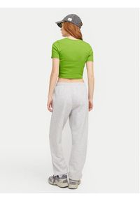 JJXX T-Shirt Florie 12217164 Zielony Slim Fit. Kolor: zielony. Materiał: bawełna #2