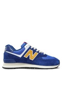 New Balance Sneakersy U574HBG Niebieski. Kolor: niebieski. Materiał: zamsz, skóra. Model: New Balance 574 #3