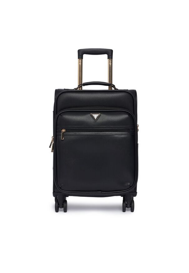 Guess Walizka kabinowa Norom Travel TWSN90 91983 Czarny. Kolor: czarny. Materiał: skóra