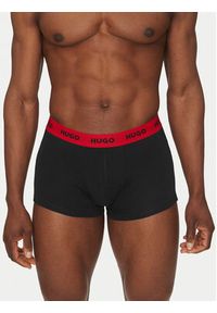 Hugo - HUGO Komplet bokserek Trunk Triplet Pack 50532611 Szary. Kolor: szary. Materiał: bawełna #4