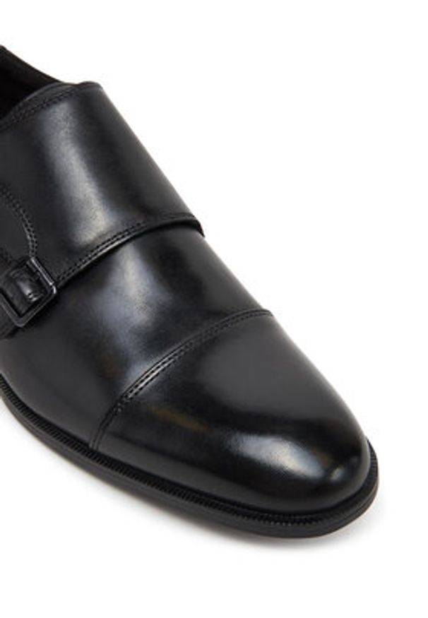 Aldo Półbuty Holtlanflex 13180582 Czarny. Kolor: czarny. Materiał: skóra