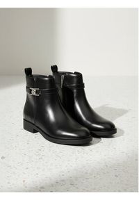 Nine West Botki CEO-NADIM-01 Czarny. Kolor: czarny. Materiał: materiał #8