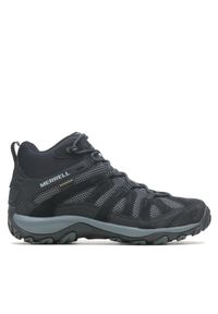 Merrell Trekkingi Alverstone 2 Mid Wp J036923 Czarny. Kolor: czarny. Materiał: zamsz, skóra. Sport: turystyka piesza