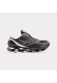 Buty męskie Mizuno Wave Prophecy LS black/silver/purple haze. Kolor: czarny. Model: Mizuno Wave