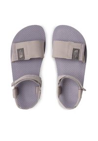 The North Face Sandały SKEENA PLATFORM MOONSTONE Szary. Kolor: szary. Materiał: materiał. Obcas: na platformie #4