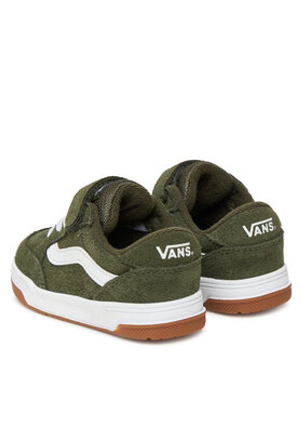 Vans Sneakersy Hylane V VN000D4MKCZ1 Zielony. Kolor: zielony. Materiał: skóra, zamsz