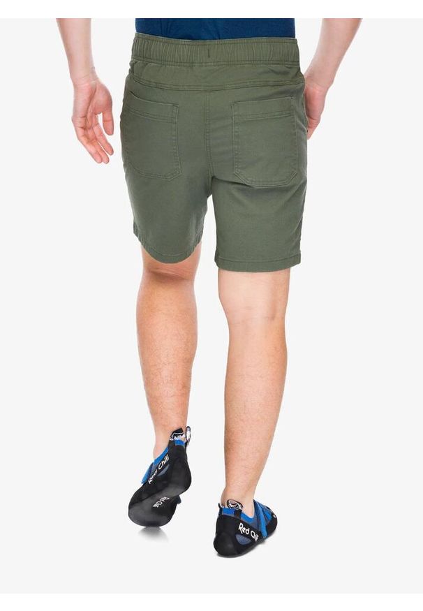 Spodenki wspinaczkowe Black Diamond Dirtbag Twill Shorts. Kolor: zielony