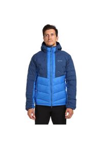 Kurtka puchowa Kilpi Tevery. Kolor: niebieski. Materiał: puch. Technologia: Primaloft. Sport: turystyka piesza, narciarstwo #1