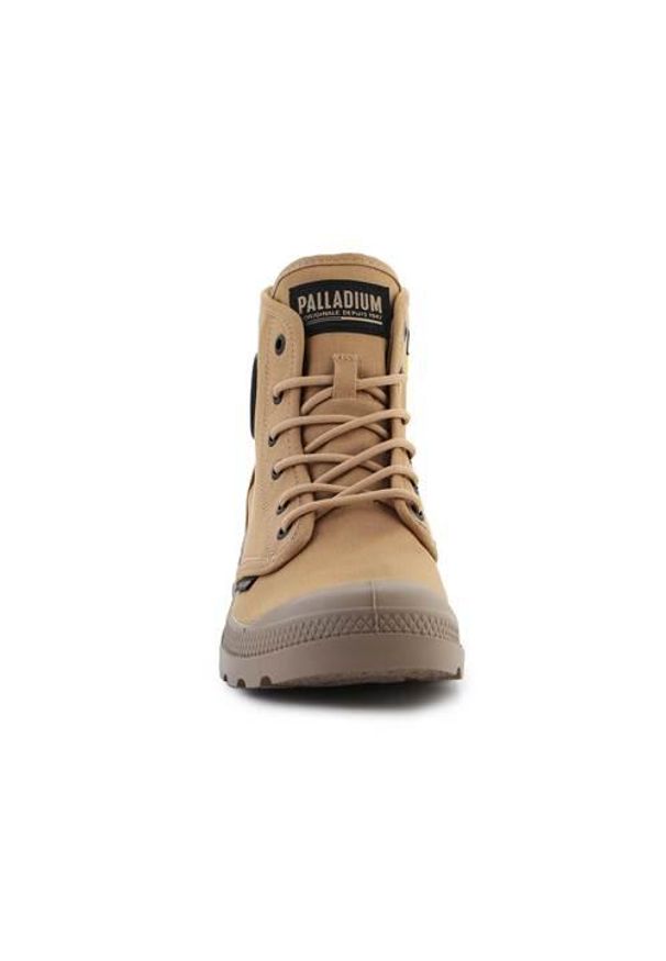 Buty do chodzenia męskie Palladium Pampa HI Htg Supply Caramel. Zapięcie: sznurówki. Kolor: brązowy. Materiał: syntetyk, tkanina, materiał. Szerokość cholewki: normalna. Sport: turystyka piesza