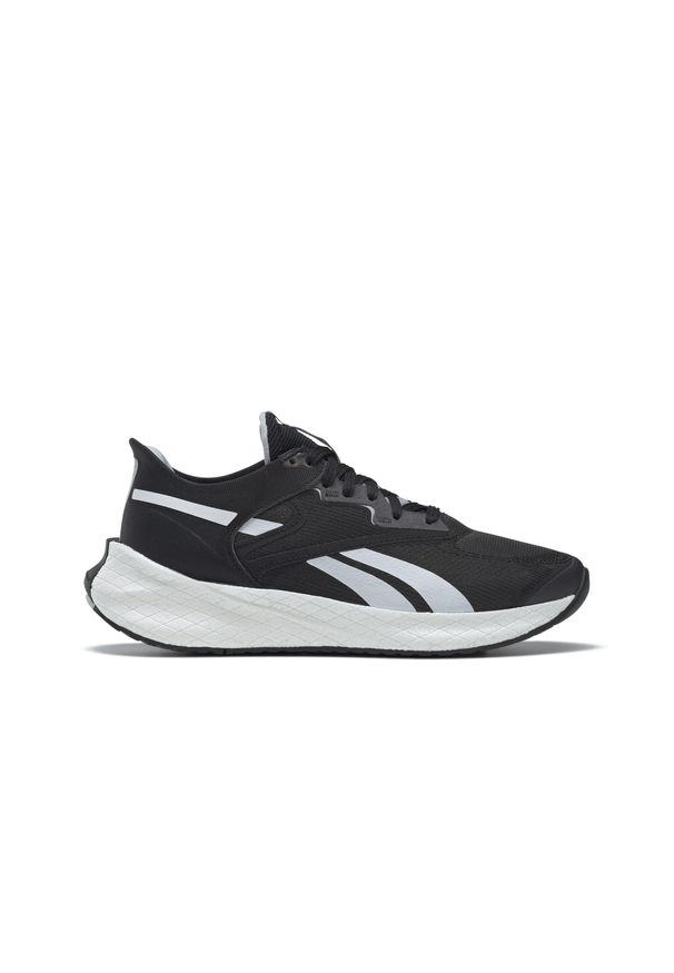 Buty do chodzenia damskie Reebok Floatride Energy Symmetro. Zapięcie: sznurówki. Kolor: czarny. Materiał: tkanina, guma, materiał, syntetyk. Szerokość cholewki: normalna. Sport: turystyka piesza