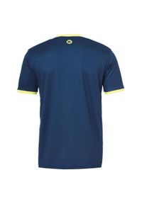 KEMPA - Koszulka dziecięca Kempa Curve. Kolor: wielokolorowy, niebieski, żółty. Materiał: materiał. Sport: fitness #2