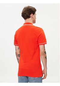 Calvin Klein Jeans Polo J30J315603 Czerwony Slim Fit. Typ kołnierza: polo. Kolor: czerwony. Materiał: bawełna