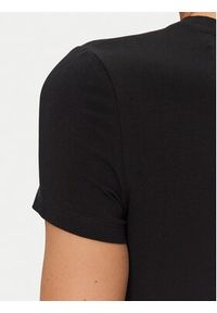 Guess T-Shirt W5GI04 J1314 Czarny Slim Fit. Kolor: czarny. Materiał: bawełna #4