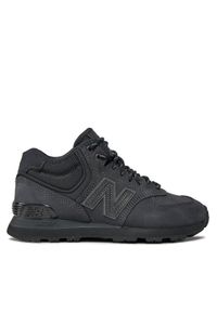 New Balance Sneakersy U574HMA Czarny. Kolor: czarny. Materiał: nubuk, skóra. Model: New Balance 574