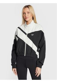 Reebok Kurtka przejściowa Classics Franchise HH9752 Czarny Relaxed Fit. Kolor: czarny. Materiał: syntetyk #1