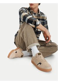G-Star RAW - G-Star Raw Sneakersy EO-SANDER-02 Beżowy. Kolor: beżowy. Materiał: zamsz, skóra #9