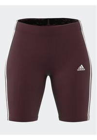 Adidas - adidas Szorty sportowe Essentials 3-Stripes Bike Shorts IM2846 Czerwony. Kolor: czerwony. Materiał: bawełna #4